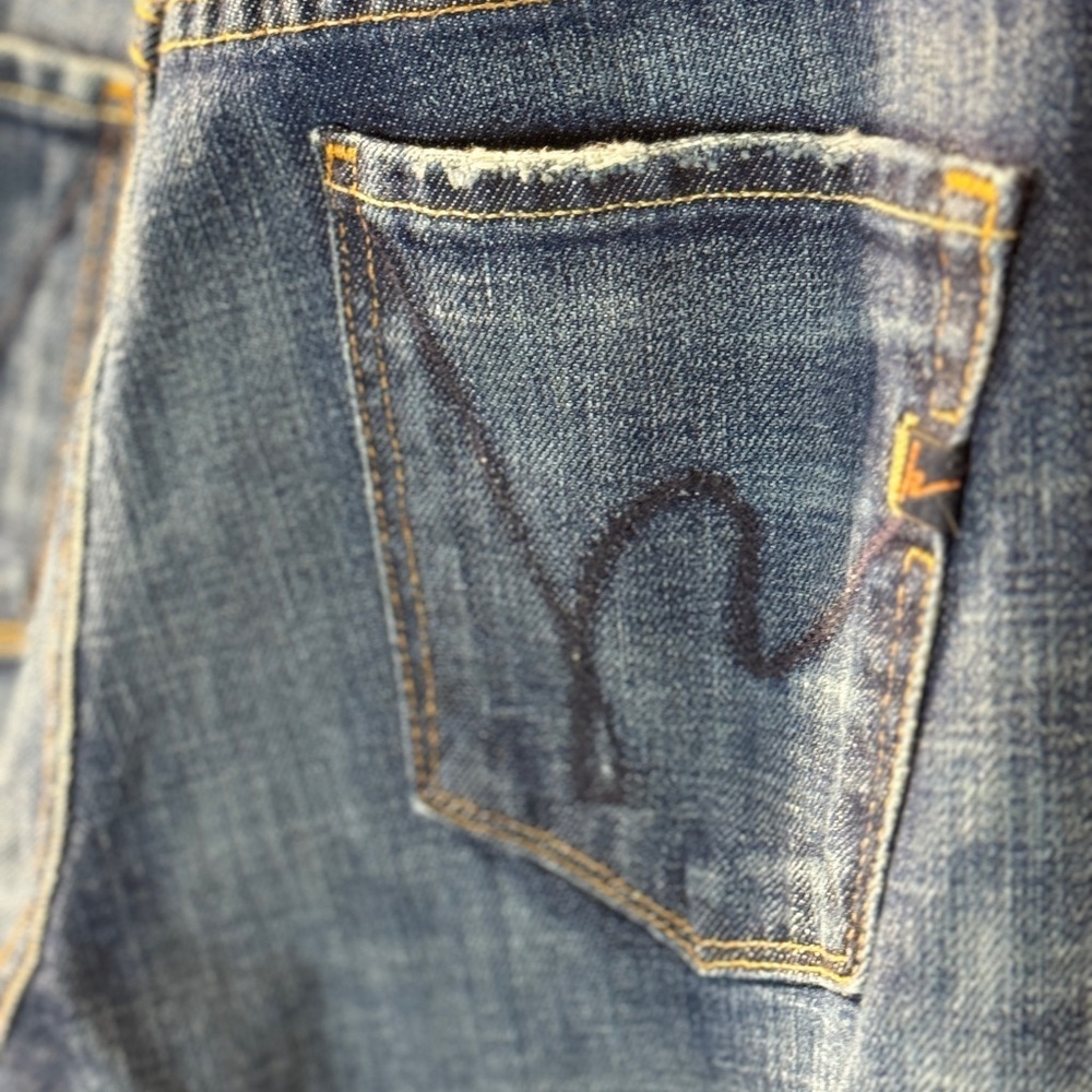 Citizens of Humanity Kelly #063 Stretch Low Waist Cropped Jeans Size 28​ - Picture 7 of 13